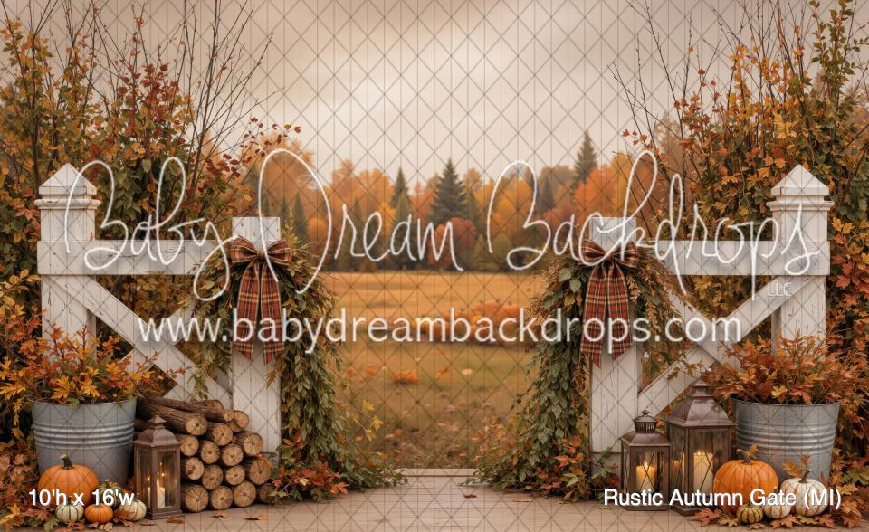 Rustic Autumn Gate (MI)