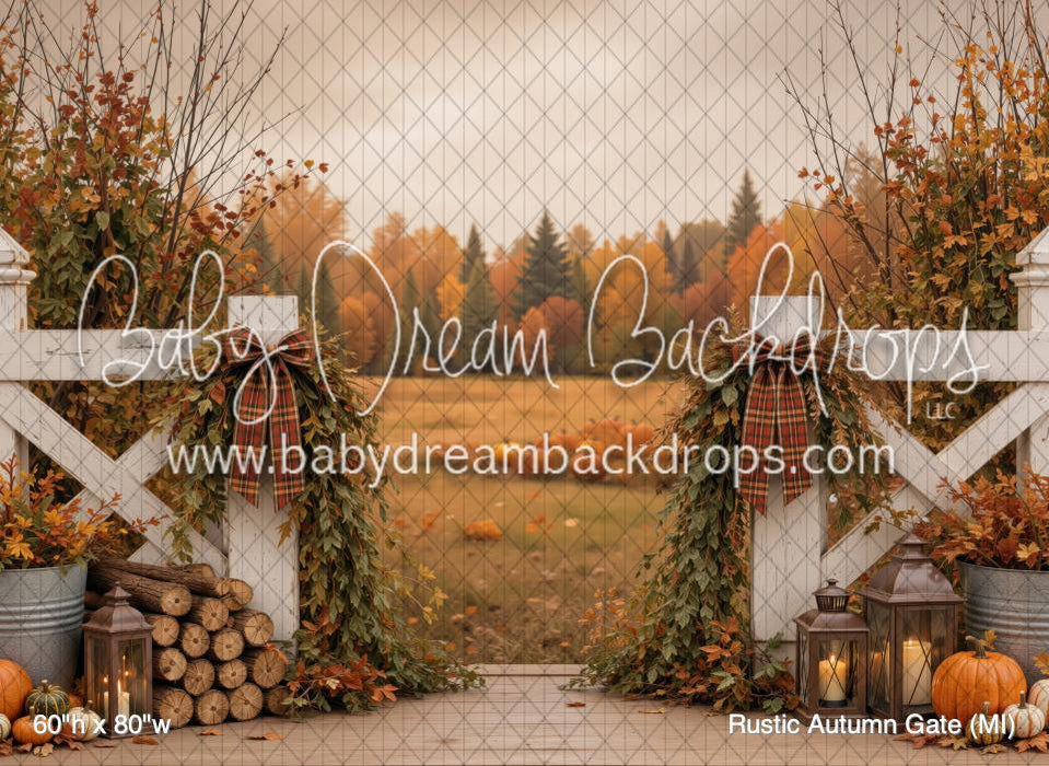 Rustic Autumn Gate (MI)