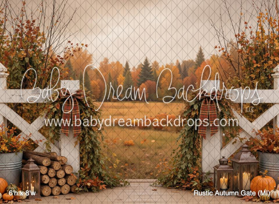 Rustic Autumn Gate (MI)