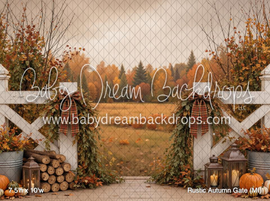 Rustic Autumn Gate (MI)