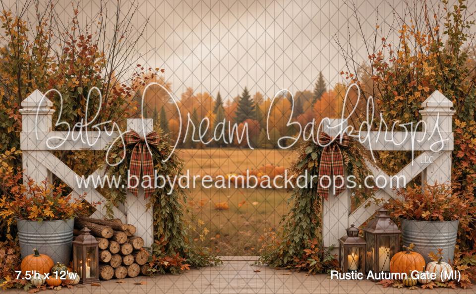 Rustic Autumn Gate (MI)