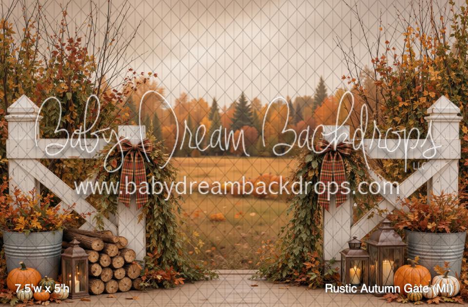 Rustic Autumn Gate (MI)