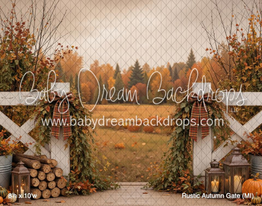 Rustic Autumn Gate (MI)
