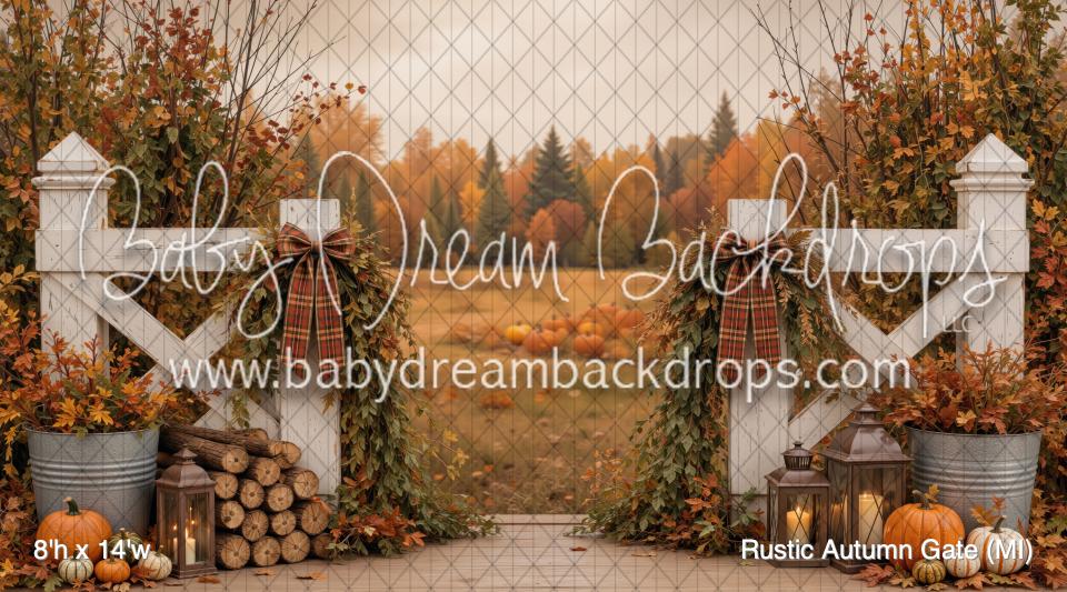 Rustic Autumn Gate (MI)