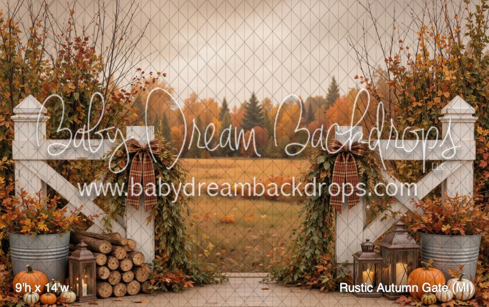 Rustic Autumn Gate (MI)