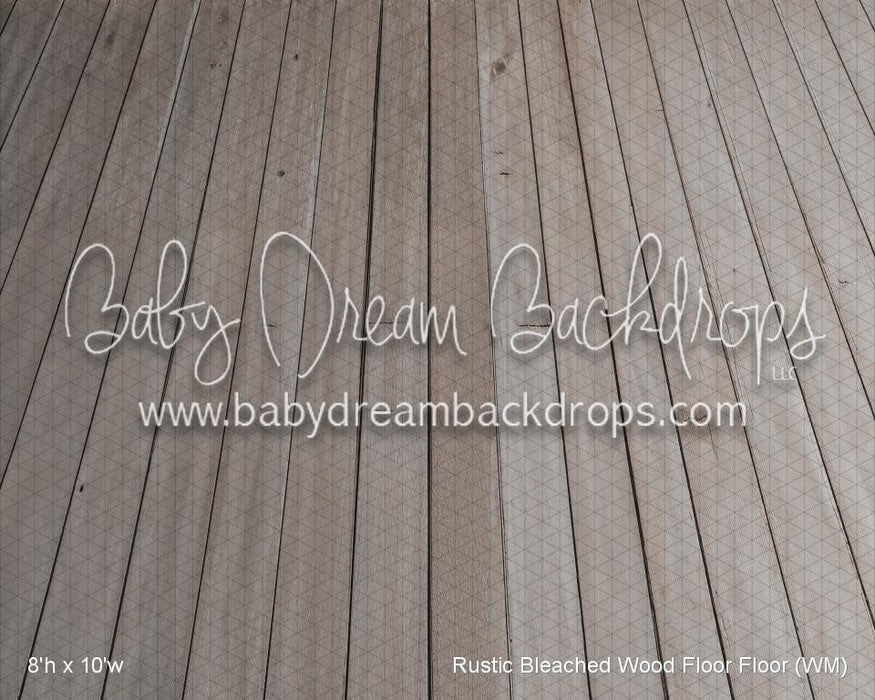 Rustic Bleached Wood Floor Floor (WM)