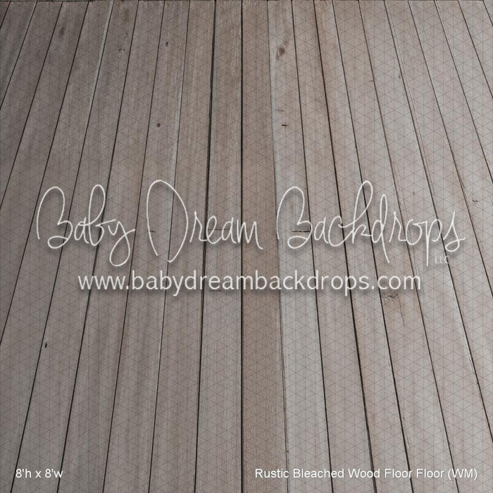 Rustic Bleached Wood Floor Floor (WM)