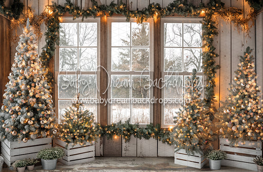 Rustic Charmer Christmas Window (JA)