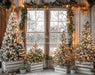Rustic Charmer Christmas Window (White Bottom) (JA)