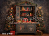 Rustic Christmas Cabinet (WM)