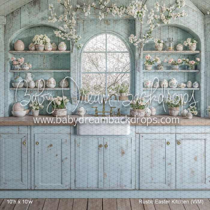 Rustic Easter Kitchen (WM)