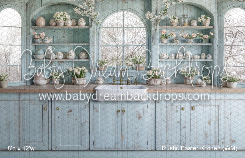Rustic Easter Kitchen (WM)