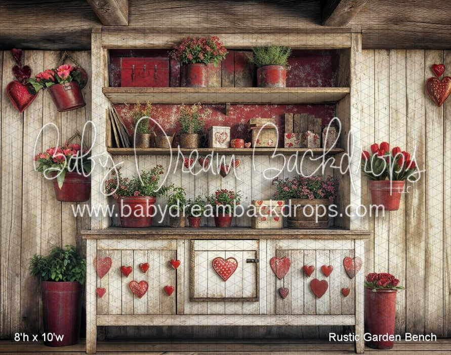 Rustic Garden Bench (WM)