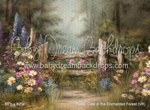 Rustic Gate in the Enchanted Forest (VR)