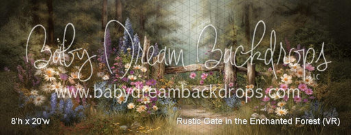 Rustic Gate in the Enchanted Forest (VR)