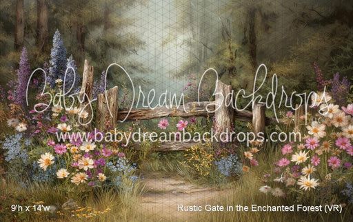 Rustic Gate in the Enchanted Forest (VR)