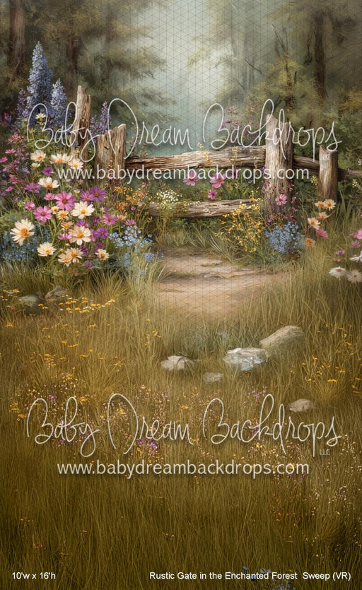 Rustic Gate in the Enchanted Forest  Sweep (VR)