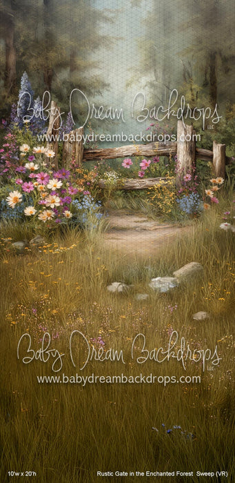 Rustic Gate in the Enchanted Forest  Sweep (VR)