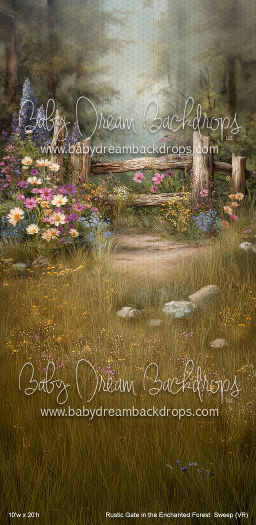 Rustic Gate in the Enchanted Forest  Sweep (VR)