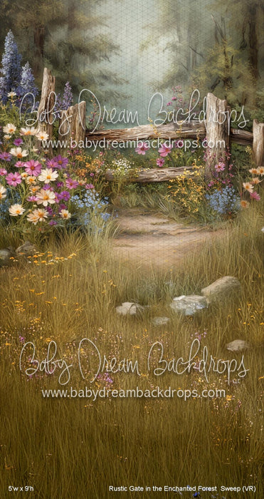 Rustic Gate in the Enchanted Forest  Sweep (VR)