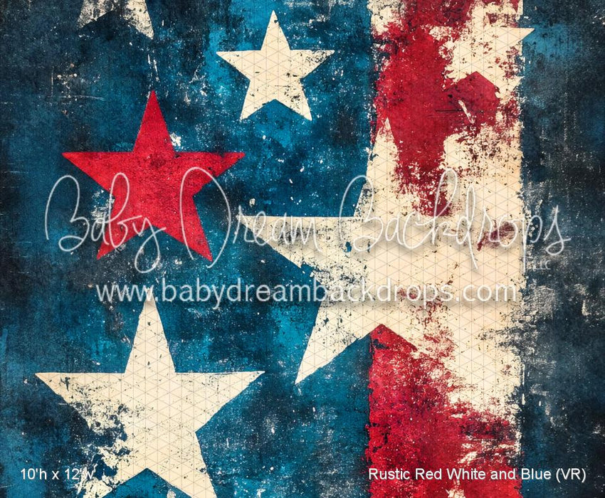 Rustic Red White and Blue (VR)