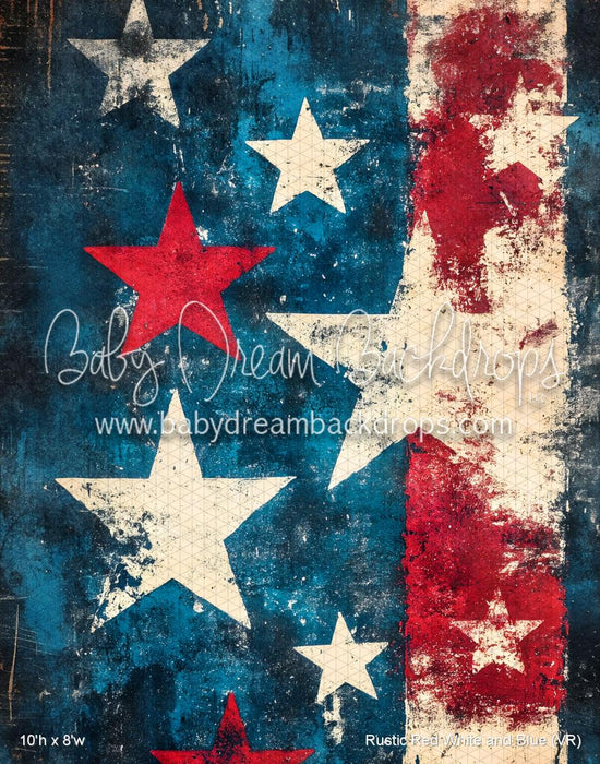 Rustic Red White and Blue (VR)