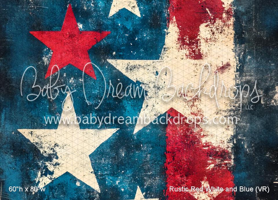 Rustic Red White and Blue (VR)