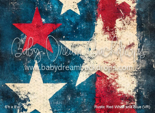 Rustic Red White and Blue (VR)