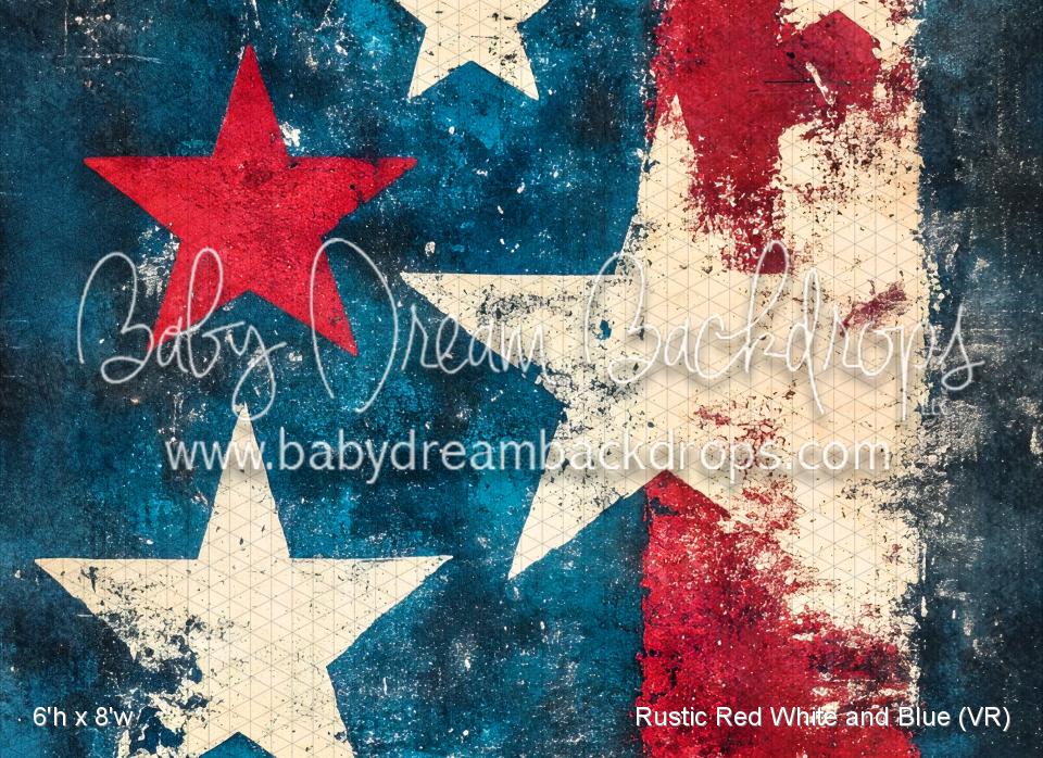 Rustic Red White and Blue (VR)