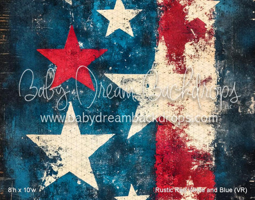 Rustic Red White and Blue (VR)