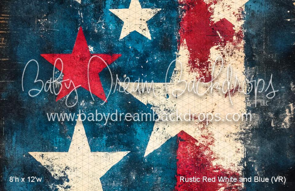 Rustic Red White and Blue (VR)