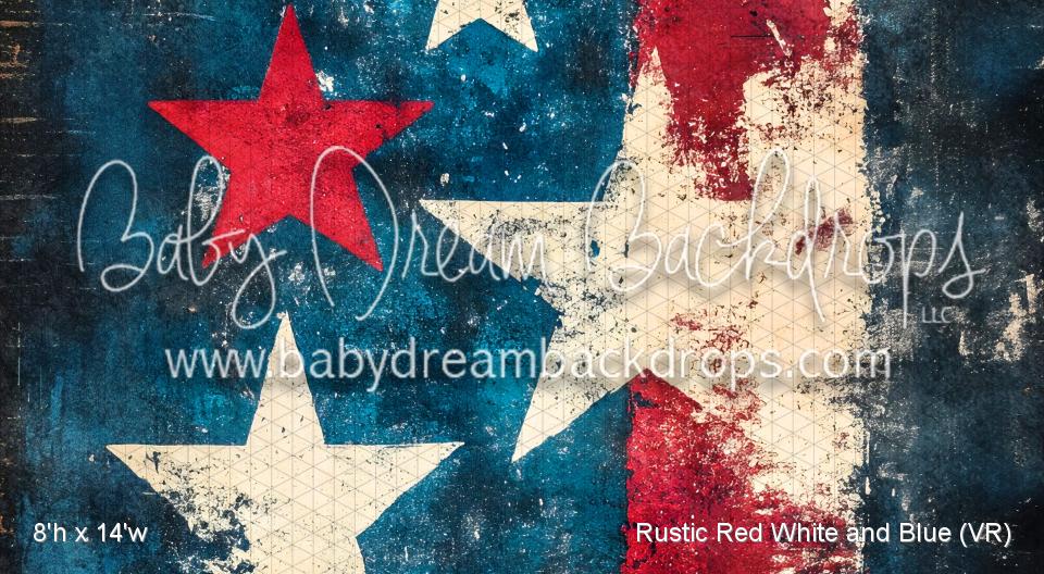 Rustic Red White and Blue (VR)