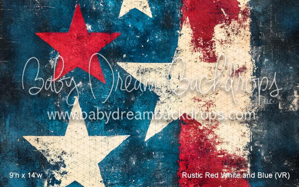 Rustic Red White and Blue (VR)