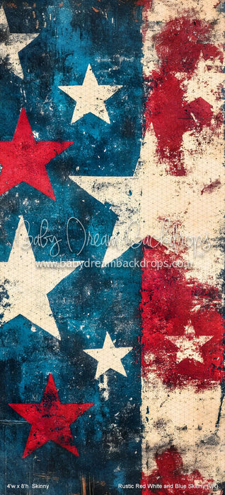 Rustic Red White and Blue Skinny (VR)
