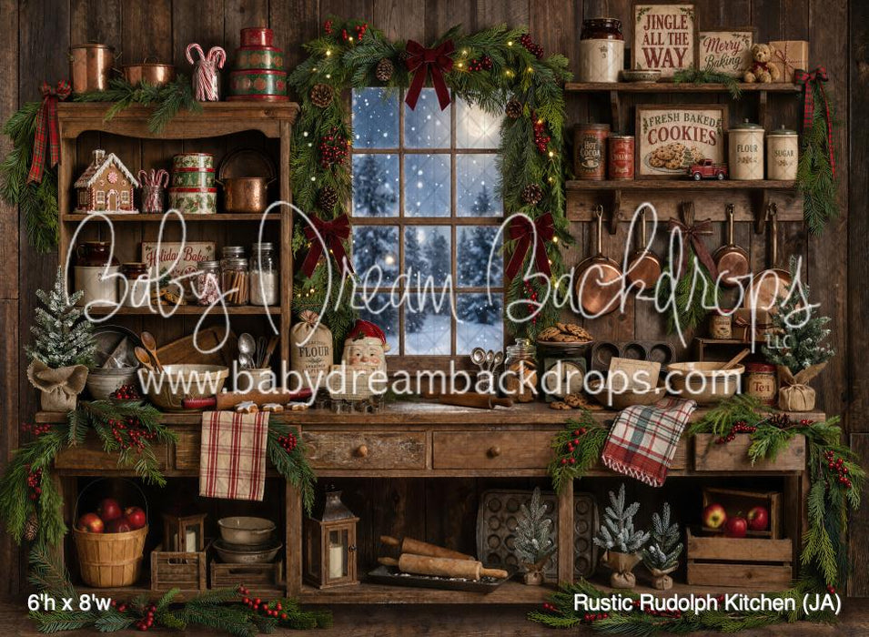 Rustic Rudolph Kitchen (JA)