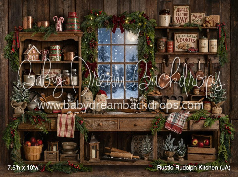 Rustic Rudolph Kitchen (JA)