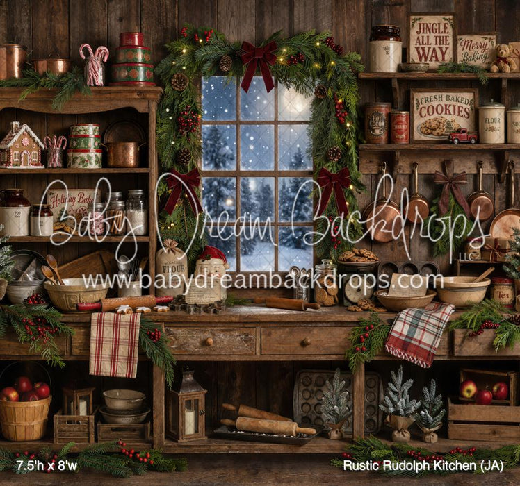 Rustic Rudolph Kitchen (JA)