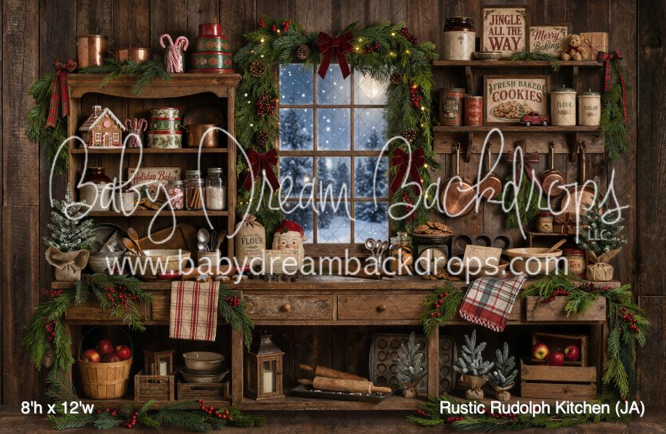 Rustic Rudolph Kitchen (JA)