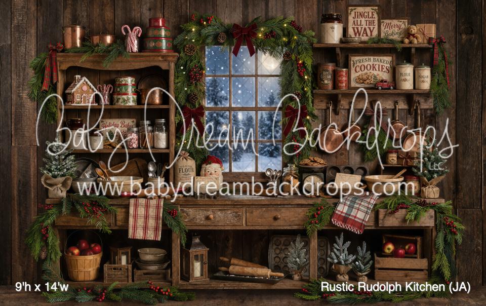 Rustic Rudolph Kitchen (JA)