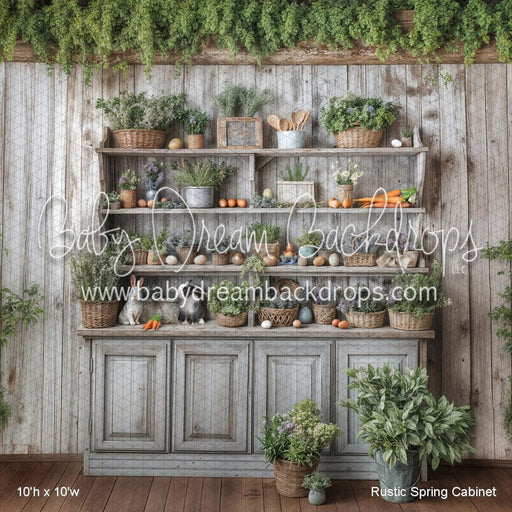 Rustic Spring Cabinet (WM)