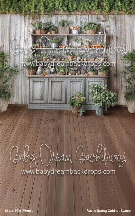 Rustic Spring Cabinet Sweep (WM)