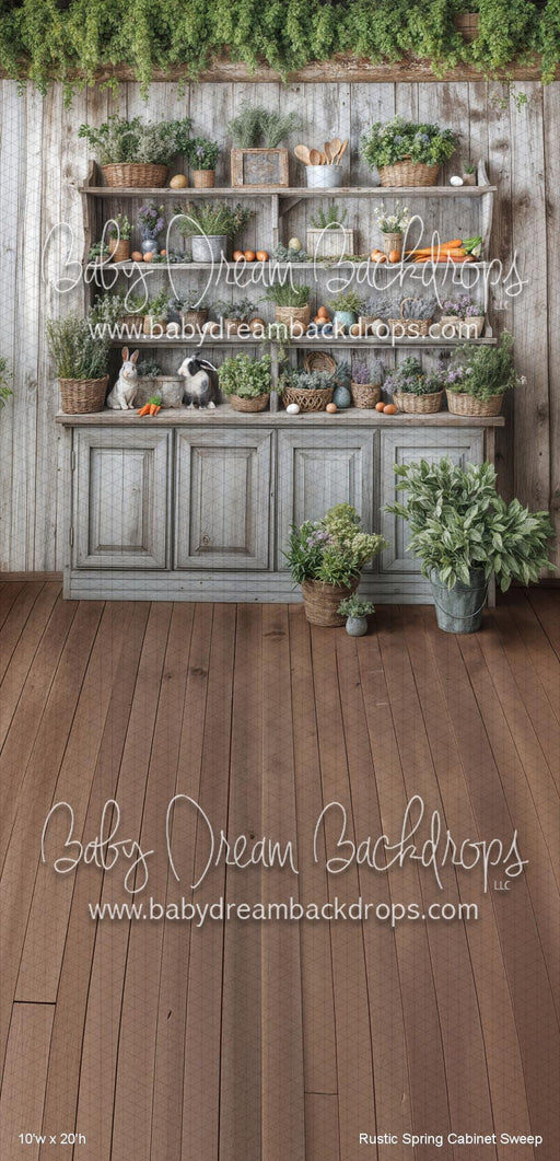 Rustic Spring Cabinet Sweep (WM)