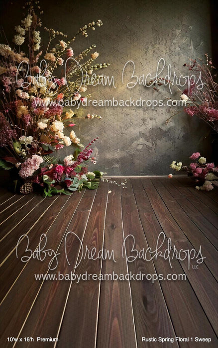 Rustic Spring Floral 1 Sweep (BM)
