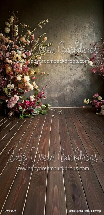 Rustic Spring Floral 1 Sweep (BM)