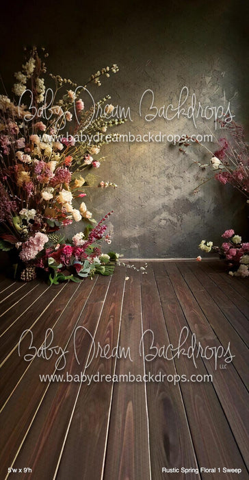Rustic Spring Floral 1 Sweep (BM)