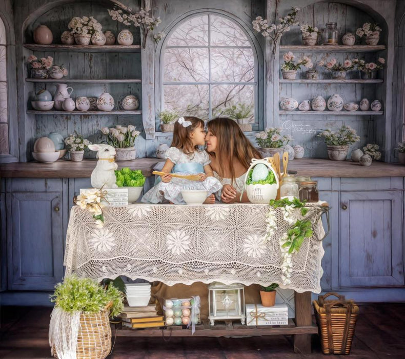 Rustic Easter Kitchen (WM)