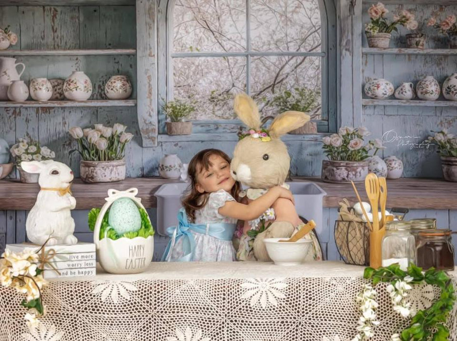 Rustic Easter Kitchen (WM)