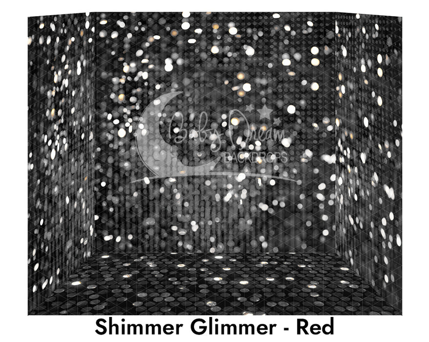 Photo Booth Bundle - DreamEasy DreamFlats, Silicone Edge Backdrops with Floor