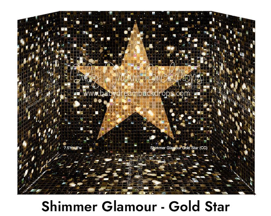 Photo Booth Bundle - DreamEasy DreamFlats, Silicone Edge Backdrops with Floor