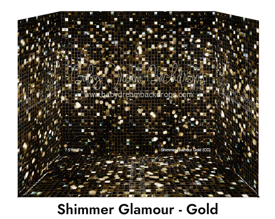 Photo Booth Bundle - DreamEasy DreamFlats, Silicone Edge Backdrops with Floor